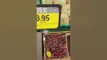 Цена на вишню в Швейцарии (Акция)