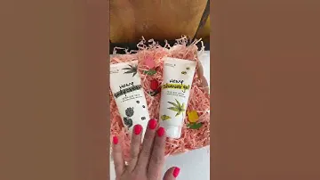Уход за кожей тела. С конопляным маслом