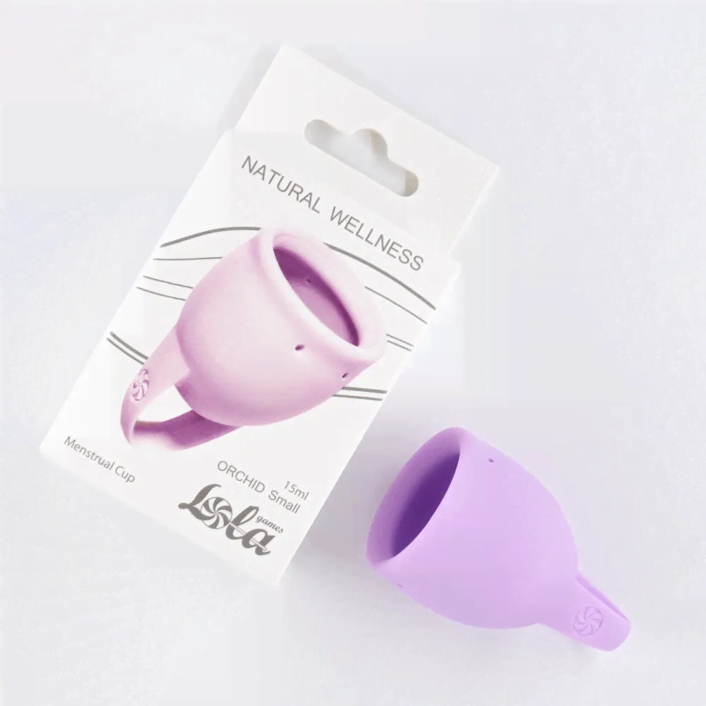 Менструальная чаша Lola Games Natural Wellness Orchid, 15 мл-2