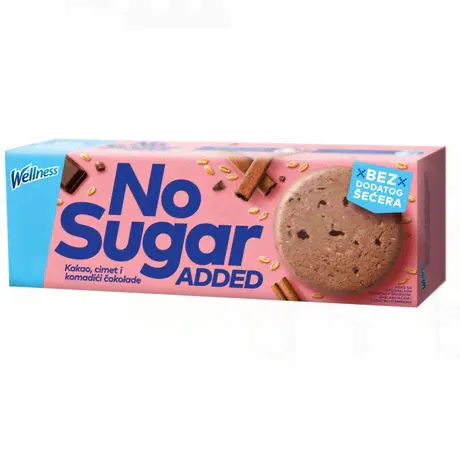 Печенье Wellness No Sugar Added с витаминами 125 г-0