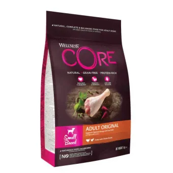 Корм Wellness Core для взрослых собак мелких пород из индейки и курицы-0