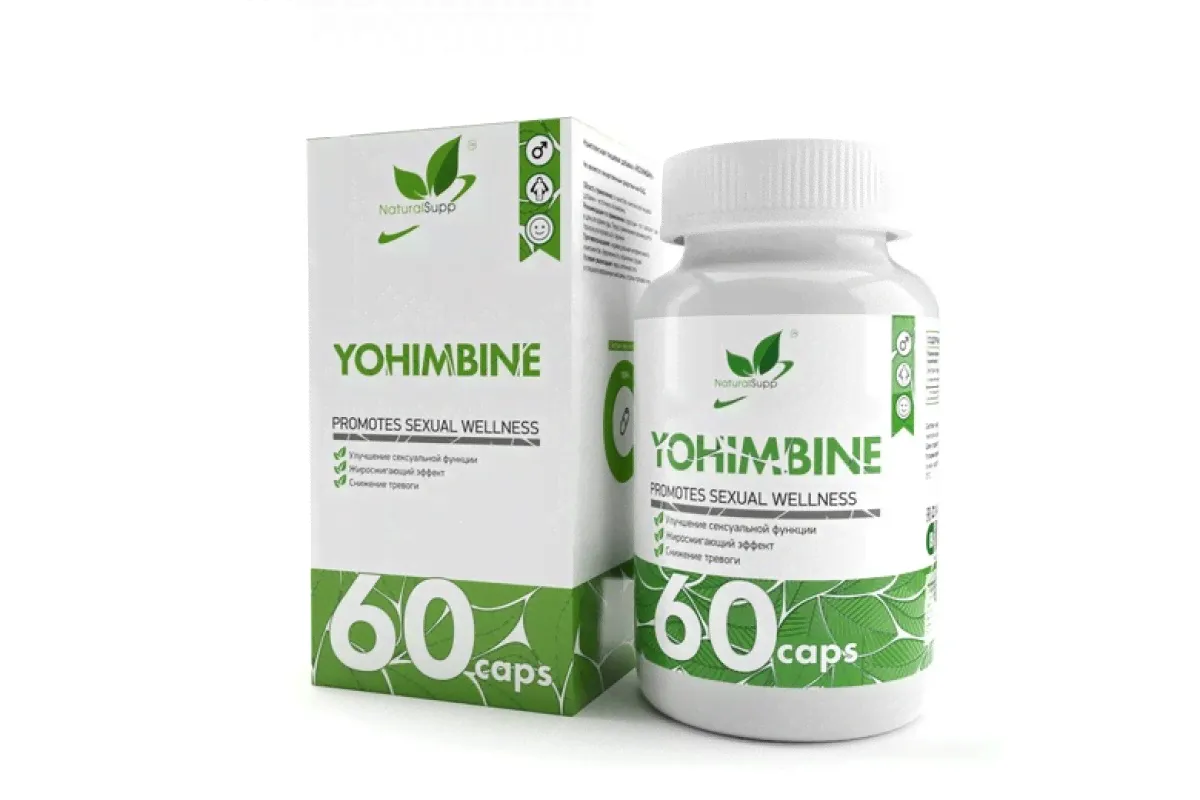 Yohimbine Promotes Sexual Wellness 60 caps-0