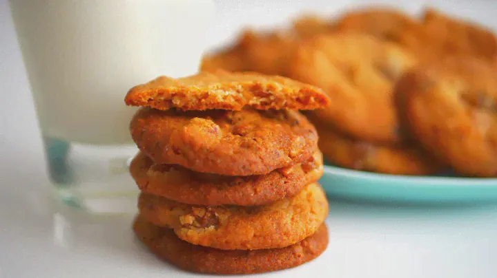 Печенье с изюмом и орехами без яиц #быстро_к_чаю