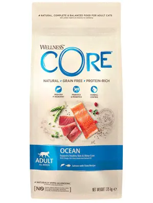 Wellness CORE Для кошек Лосось с тунцом 1,75кг