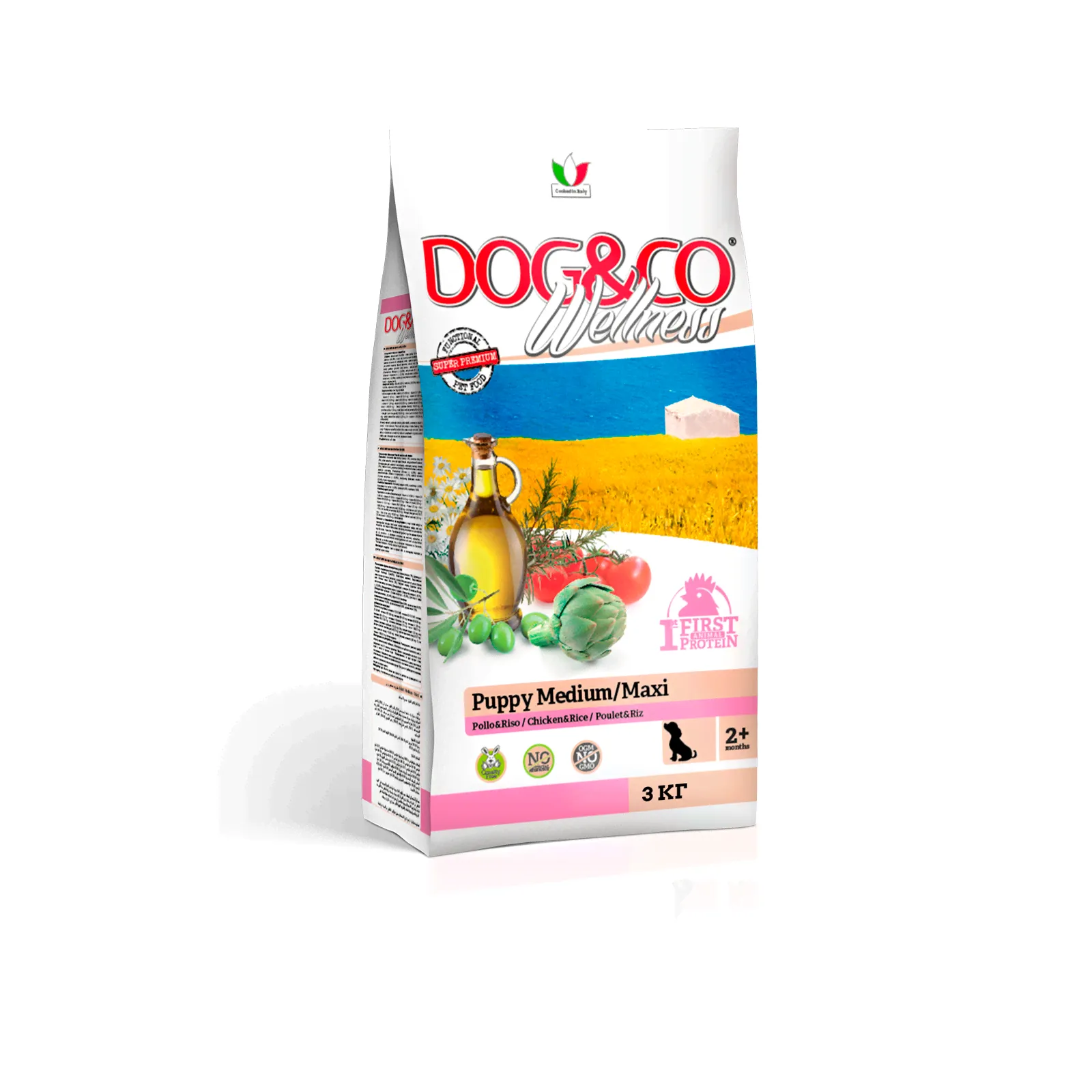 Wellness Dog&Co Puppy Medium/Maxi корм для щенков средних и крупных пород