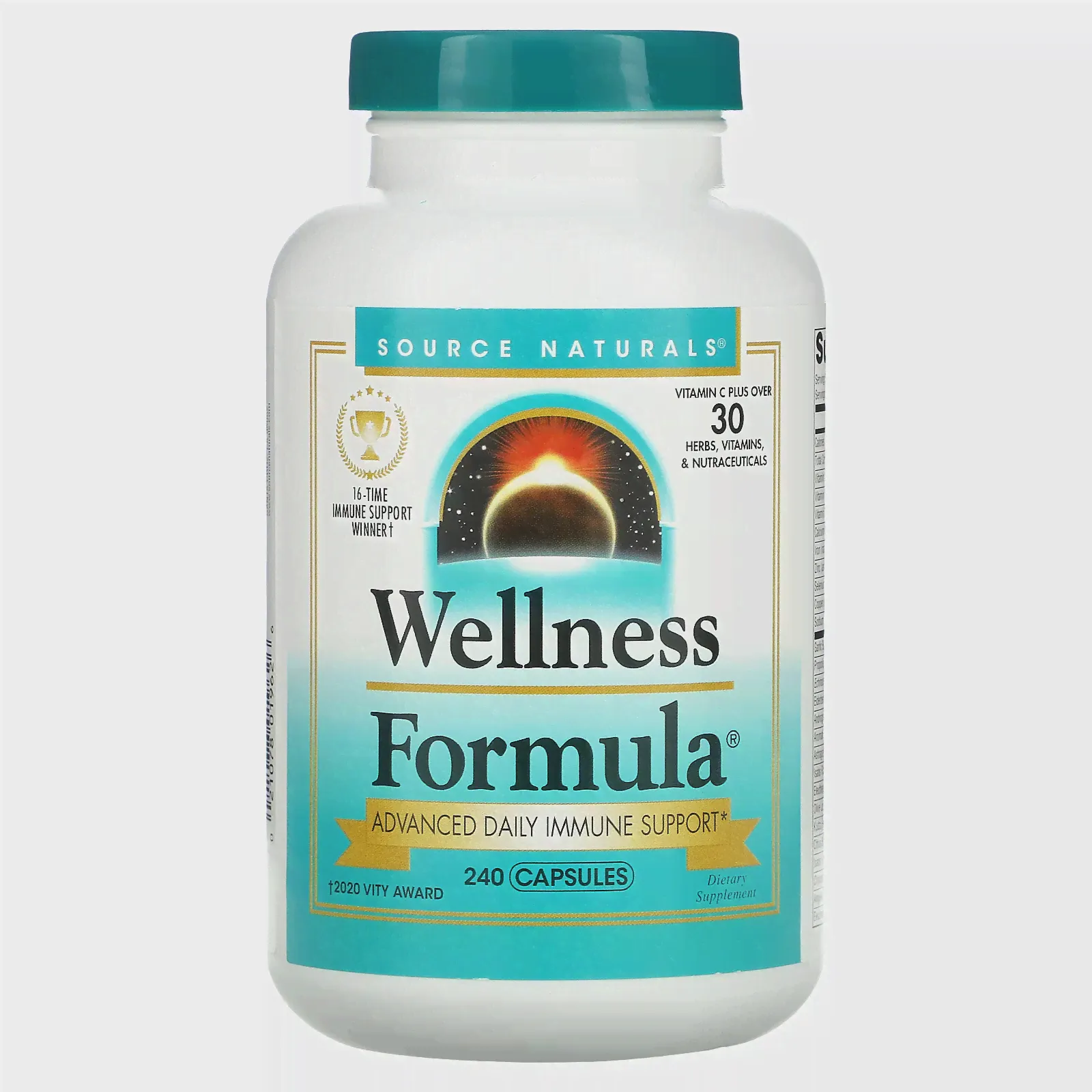 Source Naturals, Wellness Formula, защитный комплекс трав, 240 капсул-0