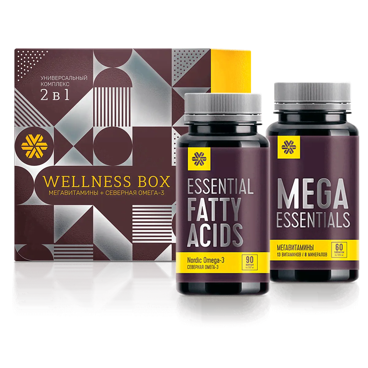 WELLNESS BOX, 2 продукта Серия: Essential Fatty Acids-0