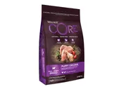 Сухой корм WELLNESS CORE PUPPY ORIGINAL SMALL BREED GRAIN FREE TURKEY CHICKEN Велнес Кор для Щенков Мелких и Средних пород Индейка с Курицей 10 кг
