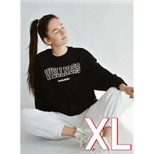 Женская толстовка Wellness Черный (XL Размер)