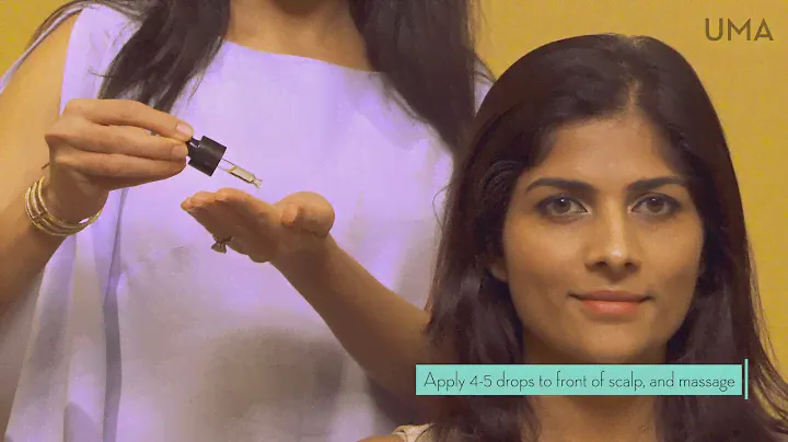 UMA Hair Oil - How to use