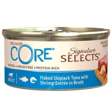 Консервы для кошек Wellness Core Signature Selects из тунца с креветками (кусочки в бульоне)