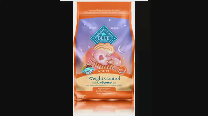 Blue Buffalo Adult Cat Weight Control Formula Dry Cat Food 7 lb Bag